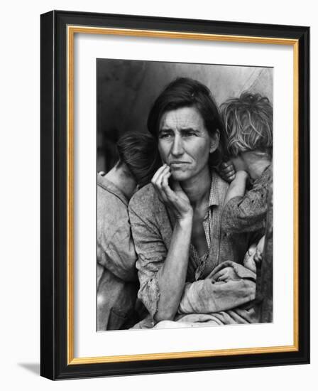 Migrant Mother-Science Source-Framed Giclee Print