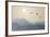 Migrating Cranes to the Sun over the Mountains-Protasov AN-Framed Photographic Print