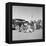 Migrating families camp by the road on their way to California, 1937-Dorothea Lange-Framed Premier Image Canvas