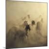 Migration Of Horses-Huseyin Ta?k?n-Mounted Giclee Print