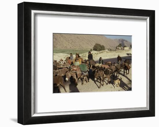 Migration of the Qashgai Tribe, Iran, Middle East-Sybil Sassoon-Framed Photographic Print