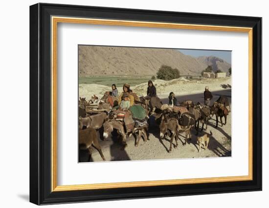 Migration of the Qashgai Tribe, Iran, Middle East-Sybil Sassoon-Framed Photographic Print