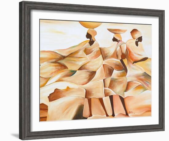 Migration-null-Framed Art Print