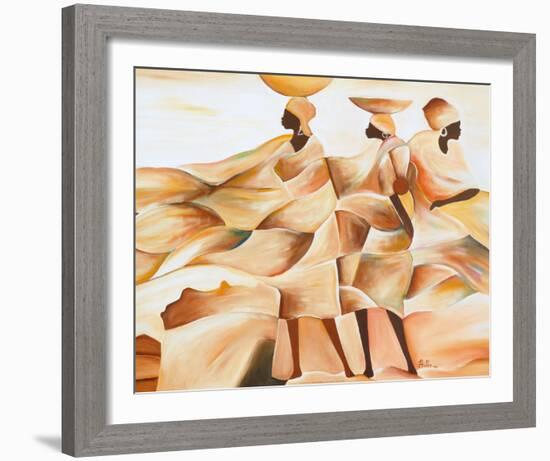 Migration-null-Framed Art Print