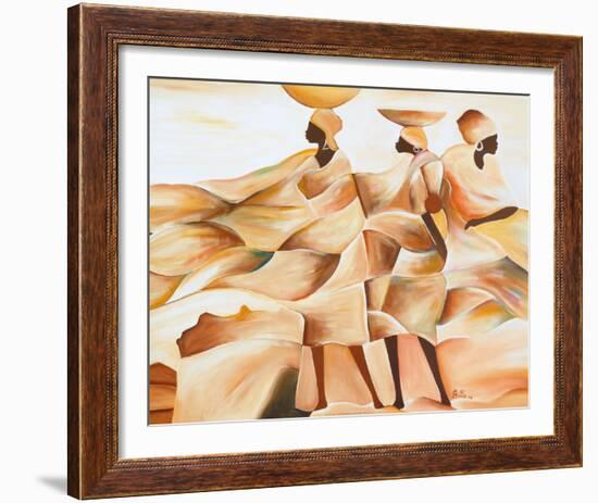 Migration-null-Framed Art Print