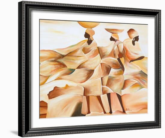 Migration-null-Framed Art Print