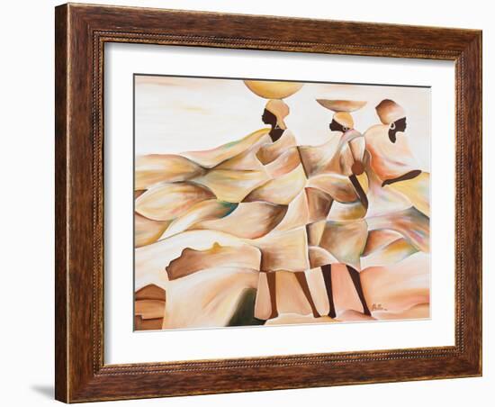 Migration-Ben Agbee-Framed Art Print