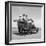 Migratory family traveling in search of work to New Mexico along U.S. Route 70, Arizona, 1937-Dorothea Lange-Framed Photographic Print