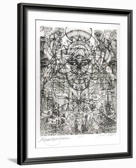 Miguel Asturias-Julian Seraphim-Framed Limited Edition