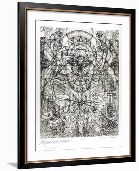 Miguel Asturias-Julian Seraphim-Framed Limited Edition