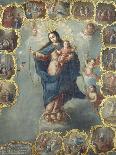 The Divine Shepherdess (La Divina Pastora), c.1760-Miguel Cabrera-Framed Giclee Print