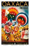 Oaxaca, Mexico - Costumed Native Dancers-Miguel Covarrubias-Art Print