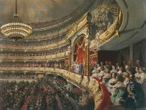 Auditorium of the Bolshoi Theatre, Moscow, Russia, 1856-Mihály Zichy-Giclee Print