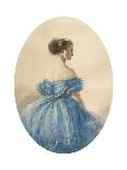 Portrait of Princess Anna Zu Sayn-Wittgenstein-Mihály Zichy-Giclee Print