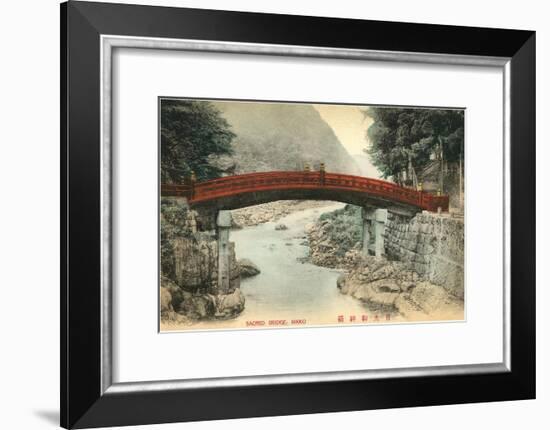 Mihashi Bridge, Nikko, Japan-null-Framed Art Print