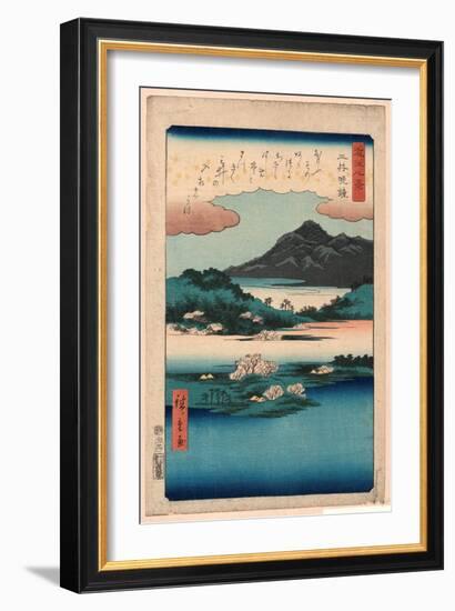 Mii No Bansho-Utagawa Hiroshige-Framed Giclee Print