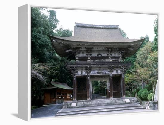 Miidera Temple-null-Framed Premier Image Canvas