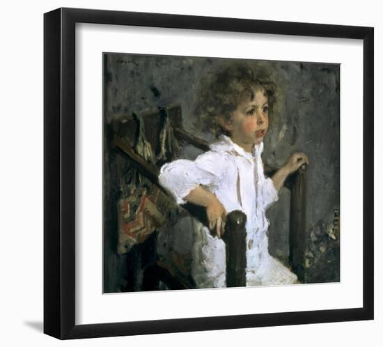 Mika Morosov-Valentin Serov-Framed Art Print