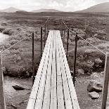 Wooden bridge over brook-Mika-Photographic Print