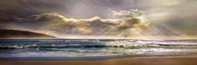 Malibu Sun-Mike Calascibetta-Framed Photo