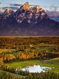 Cathedral Group Of Teton Peaks Rising Above S & N Forks Of Cascade Canyon. Grand Teton NP, Wyoming-Mike Cavaroc-Photographic Print