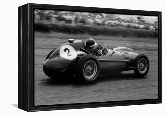 Mike Hawthorn in Ferrari, 1958 British Grand Prix-null-Framed Premier Image Canvas