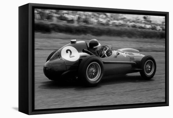 Mike Hawthorn in Ferrari, 1958 British Grand Prix-null-Framed Premier Image Canvas