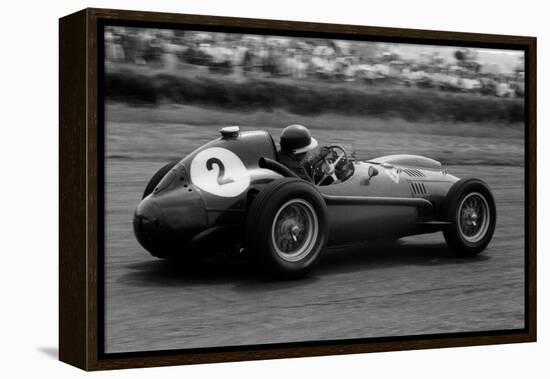 Mike Hawthorn in Ferrari, 1958 British Grand Prix-null-Framed Premier Image Canvas