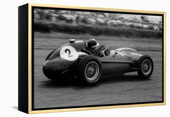 Mike Hawthorn in Ferrari, 1958 British Grand Prix-null-Framed Premier Image Canvas