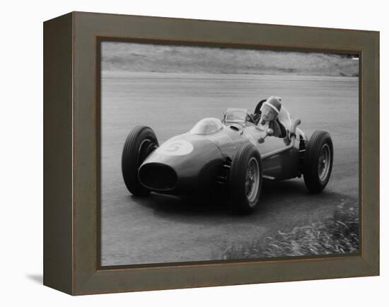 Mike Hawthorn in the Dutch Grand Prix, Zandvoort, 1958-null-Framed Premier Image Canvas