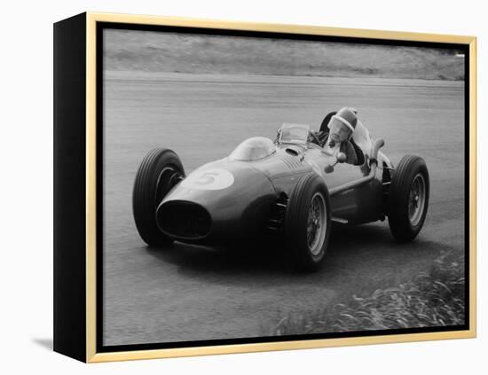 Mike Hawthorn in the Dutch Grand Prix, Zandvoort, 1958-null-Framed Premier Image Canvas