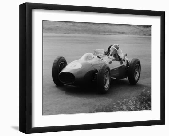 Mike Hawthorn in the Dutch Grand Prix, Zandvoort, 1958-null-Framed Photographic Print