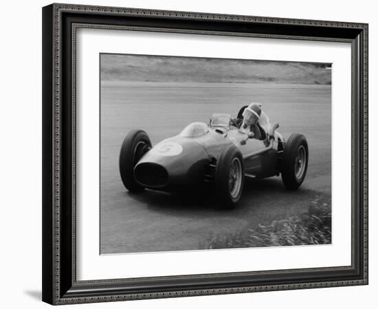 Mike Hawthorn in the Dutch Grand Prix, Zandvoort, 1958-null-Framed Photographic Print