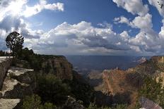 A Rainstorm in the Grand Canyon, Arizona-Mike Kirk-Photographic Print