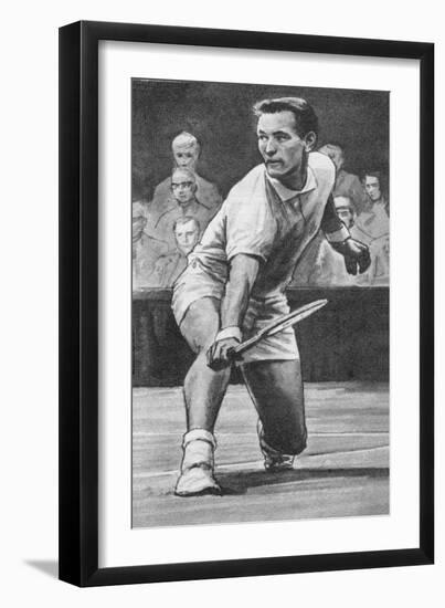 Mike Sangster, Tennis Player-Ralph Bruce-Framed Giclee Print