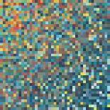 Pixel Art Style Pixel Background-Mike Taylor-Framed Art Print