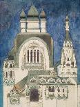 Unrealised Design for a Church at Talashkono, 1899-Mikhail Aleksandrovich Vrubel-Giclee Print