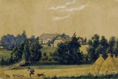 View of the Park in Pavlovsk-Mikhail Ivanovich Lebedev-Framed Giclee Print