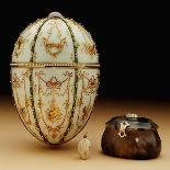 The Kelch Bonbonniere Egg Pictured with Its Surprises, Faberge, 1899-1903-Mikhail Perkhin-Laminated Giclee Print