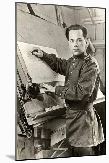 Mikhail Timofeyevich Kalashnikov, 1940S-null-Mounted Giclee Print