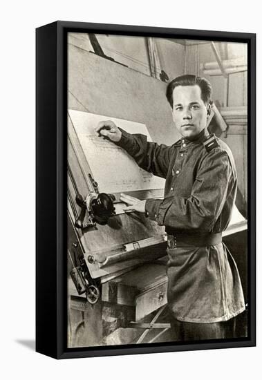 Mikhail Timofeyevich Kalashnikov, 1940S-null-Framed Premier Image Canvas