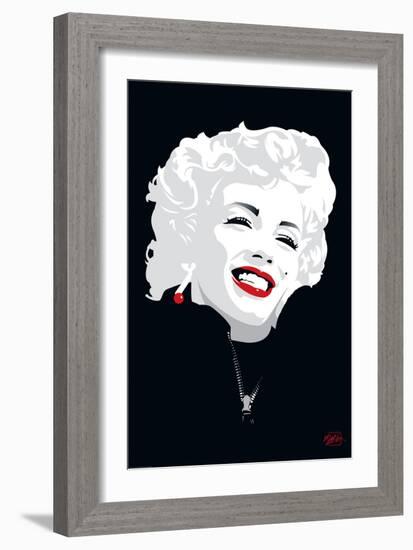 Miki Marilyn-Miki N/A-Framed Art Print