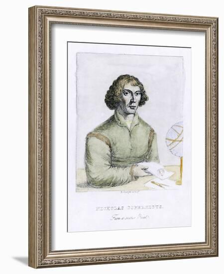 Mikolai Kopernik (Copernicus) Polish Astronomer-null-Framed Art Print