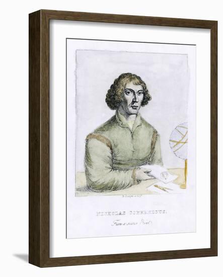 Mikolai Kopernik (Copernicus) Polish Astronomer-null-Framed Art Print