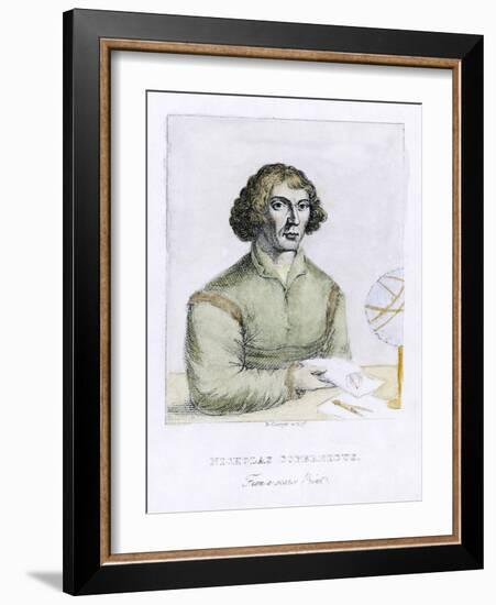 Mikolai Kopernik (Copernicus) Polish Astronomer-null-Framed Art Print