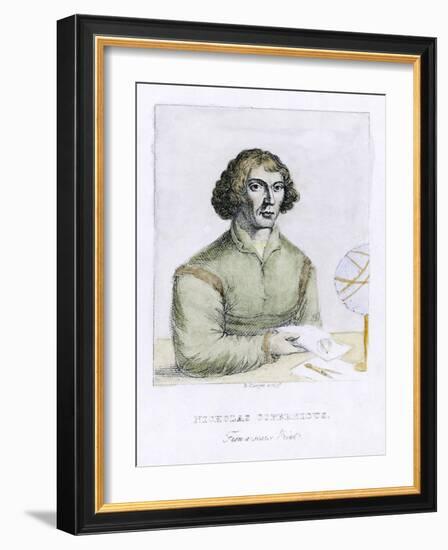 Mikolai Kopernik (Copernicus) Polish Astronomer-null-Framed Art Print