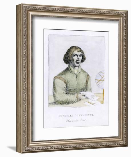 Mikolai Kopernik (Copernicus) Polish Astronomer-null-Framed Art Print