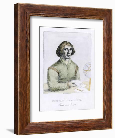 Mikolai Kopernik (Copernicus) Polish Astronomer-null-Framed Art Print