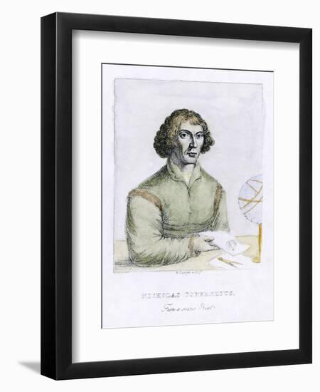 Mikolai Kopernik (Copernicus) Polish Astronomer-null-Framed Art Print