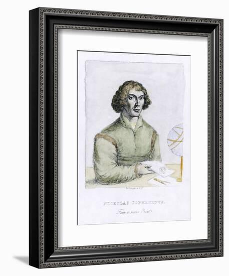 Mikolai Kopernik (Copernicus) Polish Astronomer-null-Framed Art Print